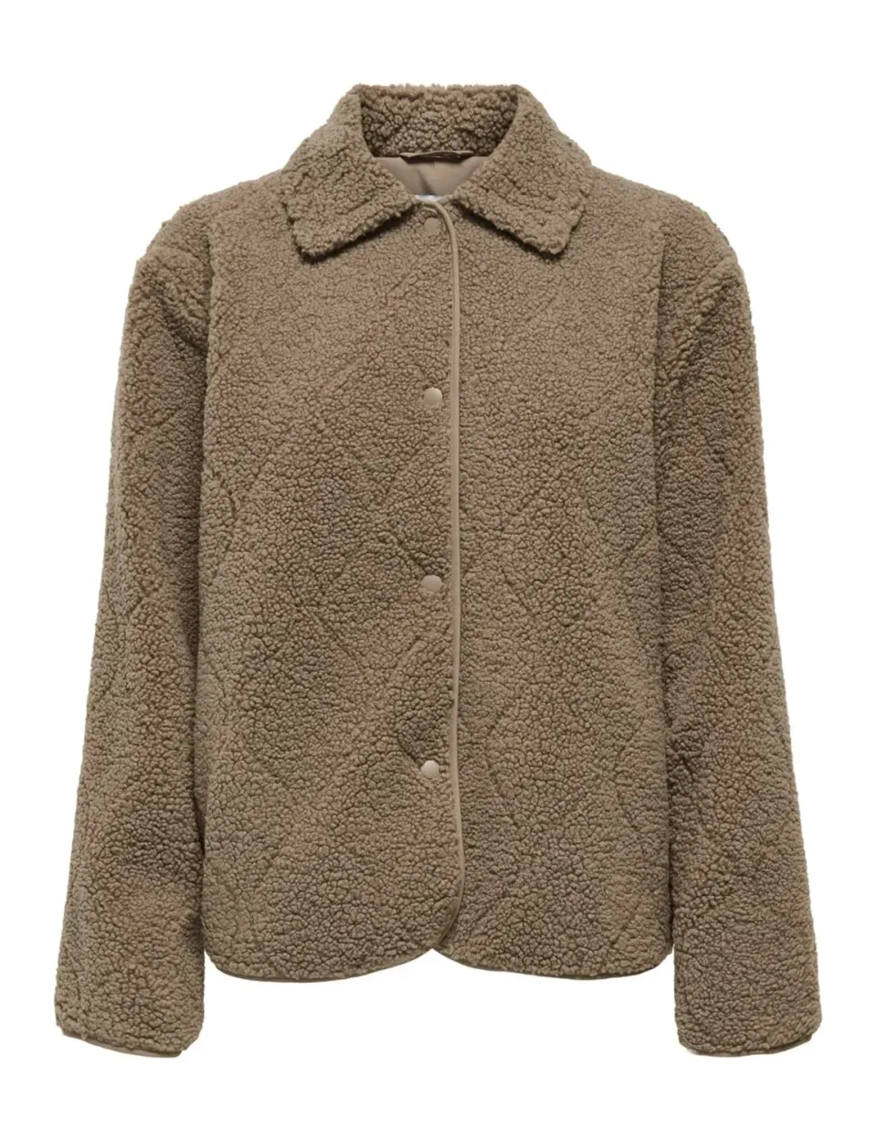 ONLY Onlkelly Teddy Quilted Jacket Otw giacca trapuntata teddy