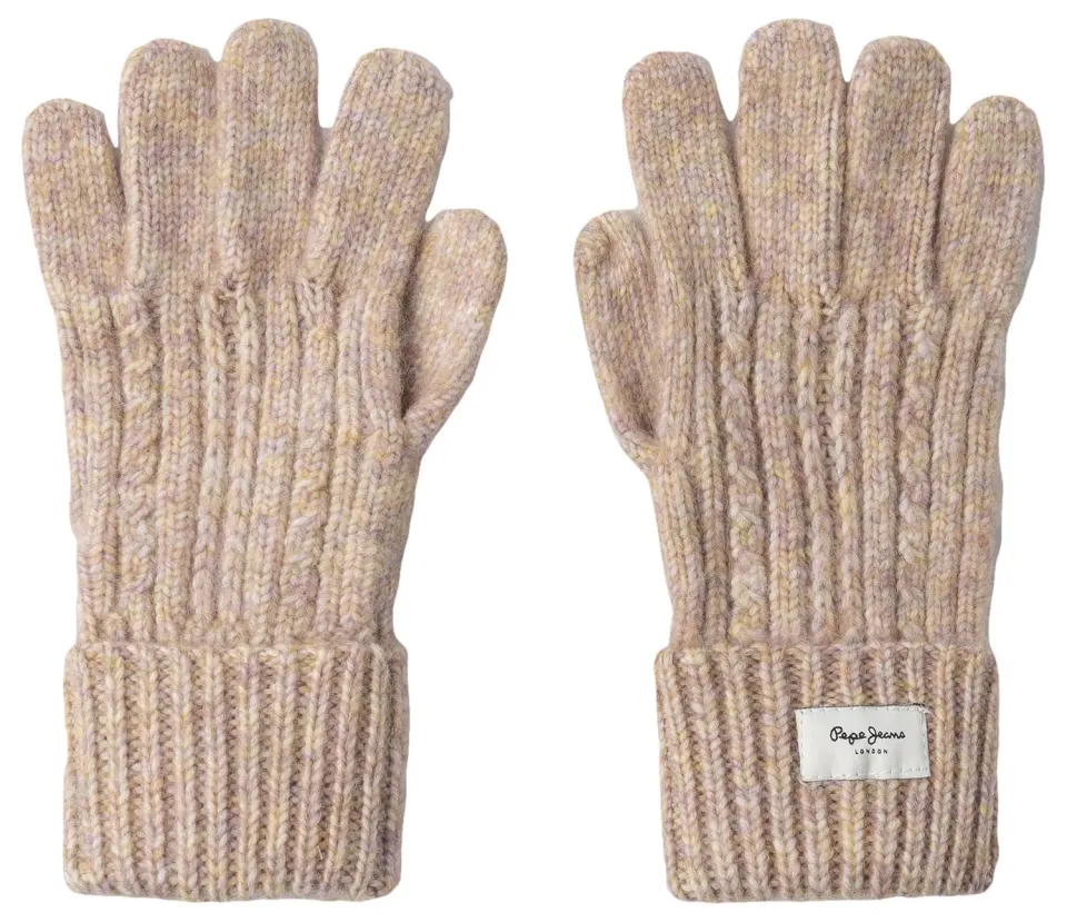 Pepe Jeans Francis Guanti Donna Rosa Chiaro Spina