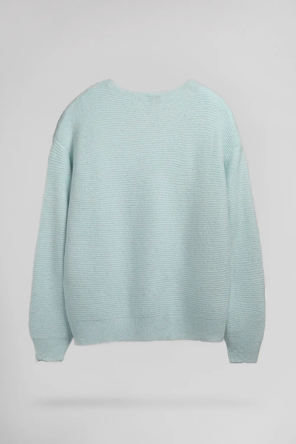 Teddy Smith P-Rachel Pull Donna Scollo V Stone Mint Loose