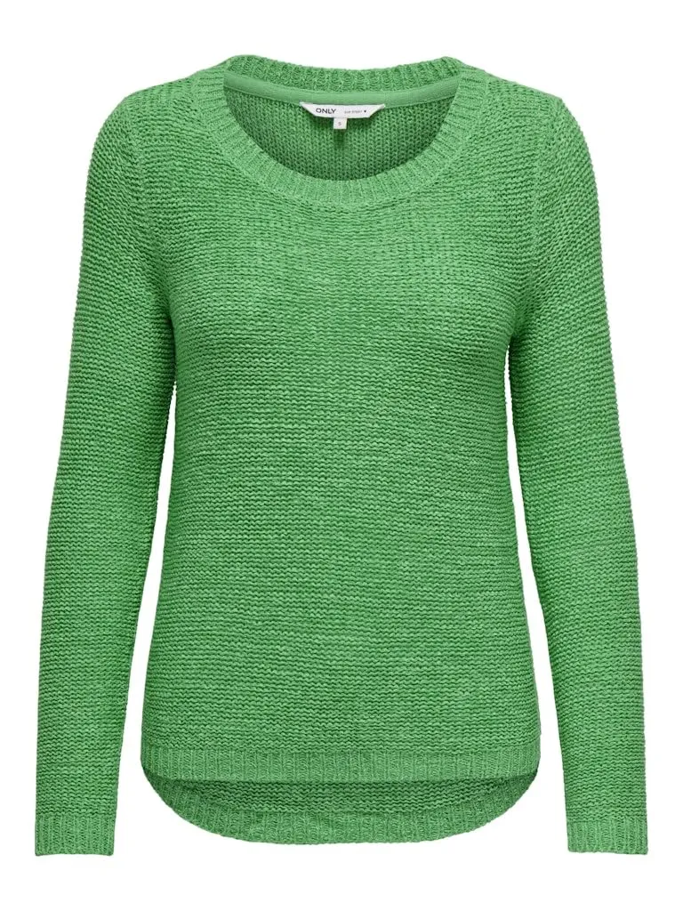 ONLY Onlgeena XO maglione donna verde island green coste