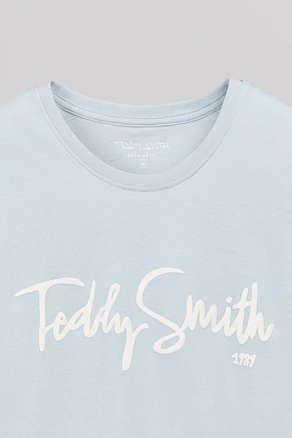 Teddy Smith T-Evry t-shirt azzurra uomo