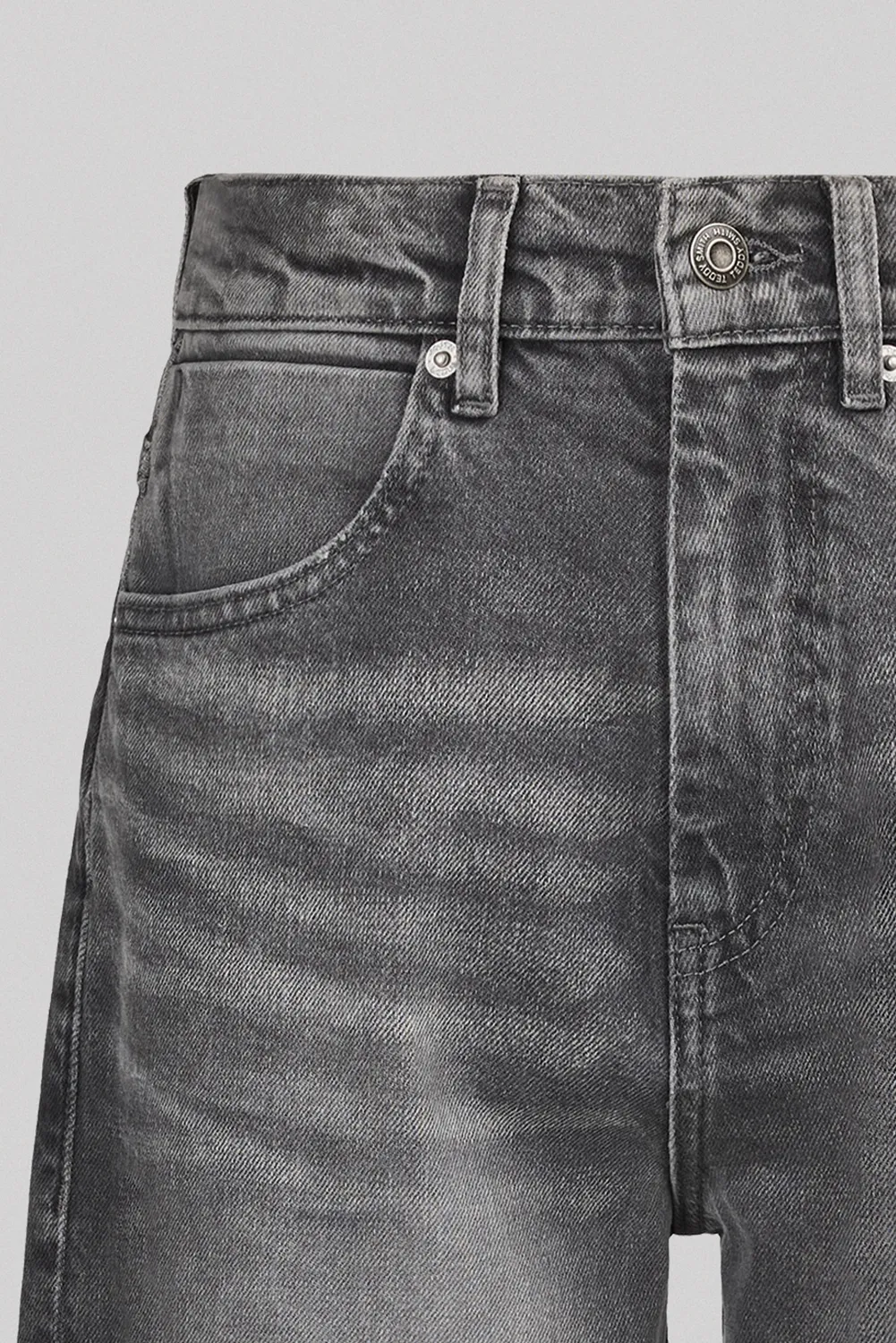 Teddy Smith Big Memphis JR jeans baggy grey ragazzo