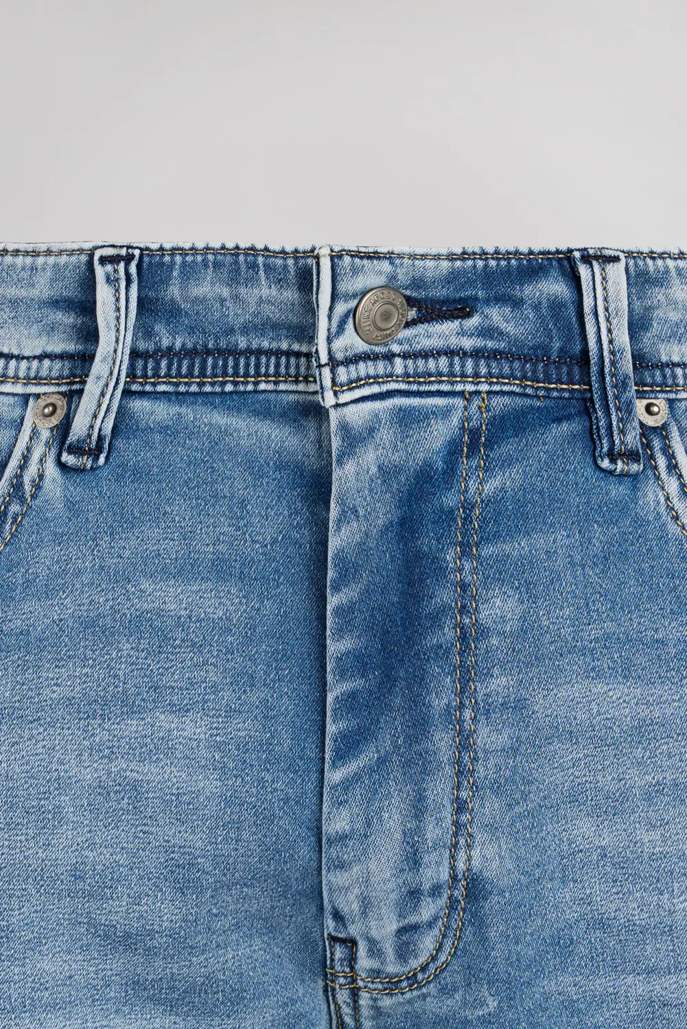 Teddy Smith Scotty 3 bermuda denim uomo indaco chiaro 5 tasche