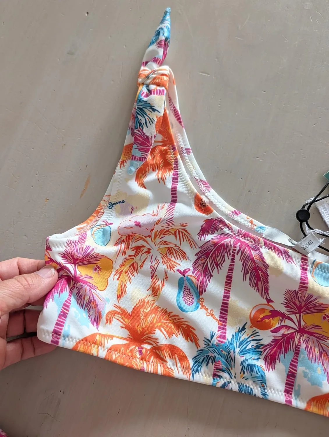 Pepe Jeans Tropical Asy bikini bambina 10 anni nodo