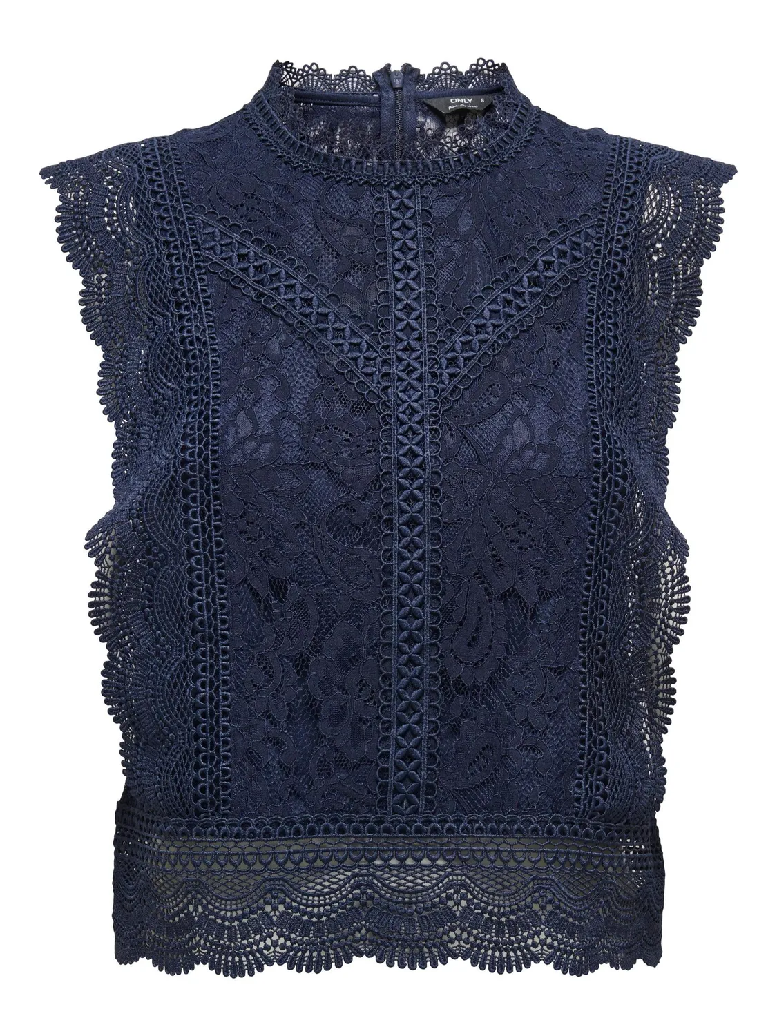 ONLY Onkaro top pizzo senza maniche taglia M