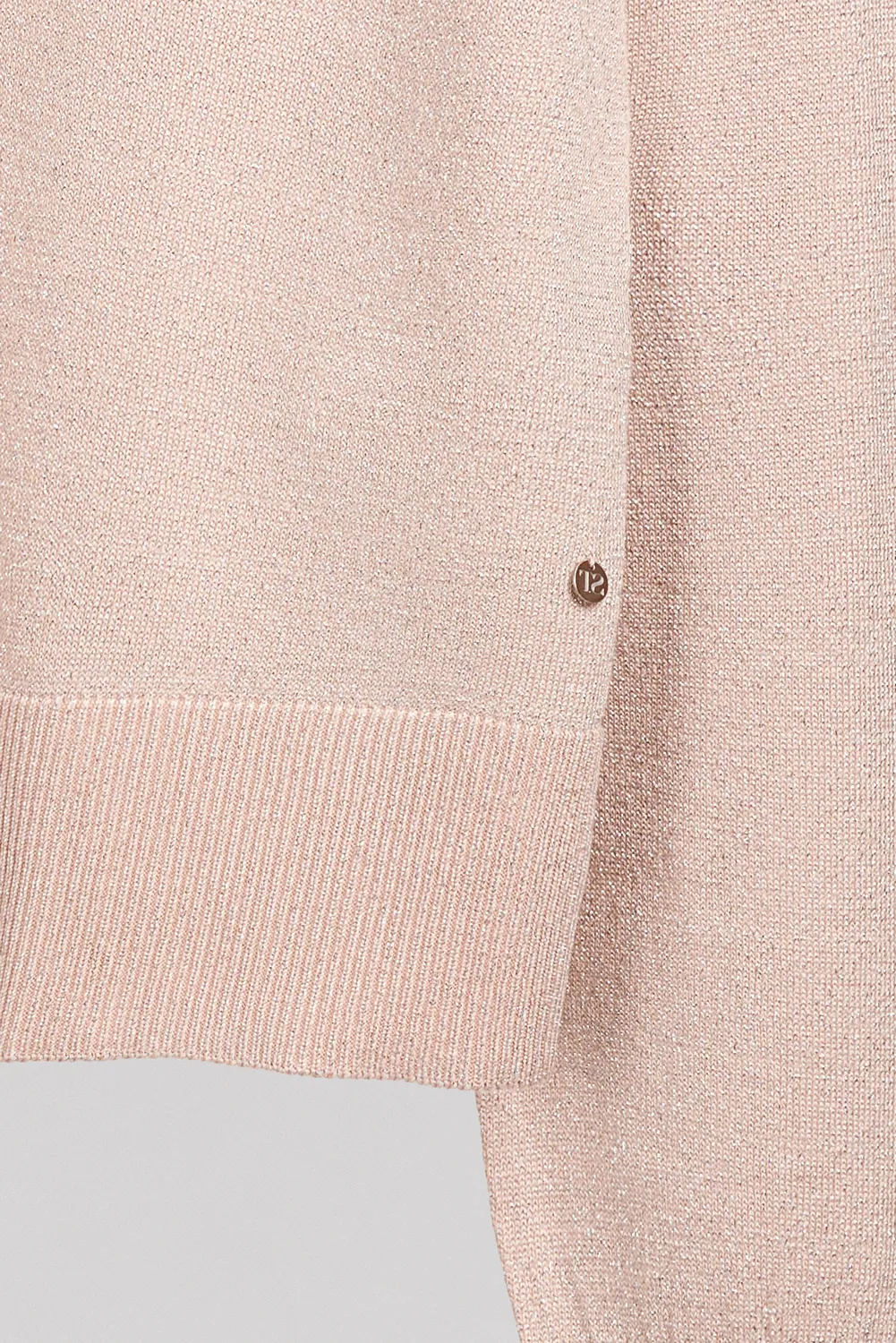 Teddy Smith P-Lizie Rose Pale maglione donna lurex