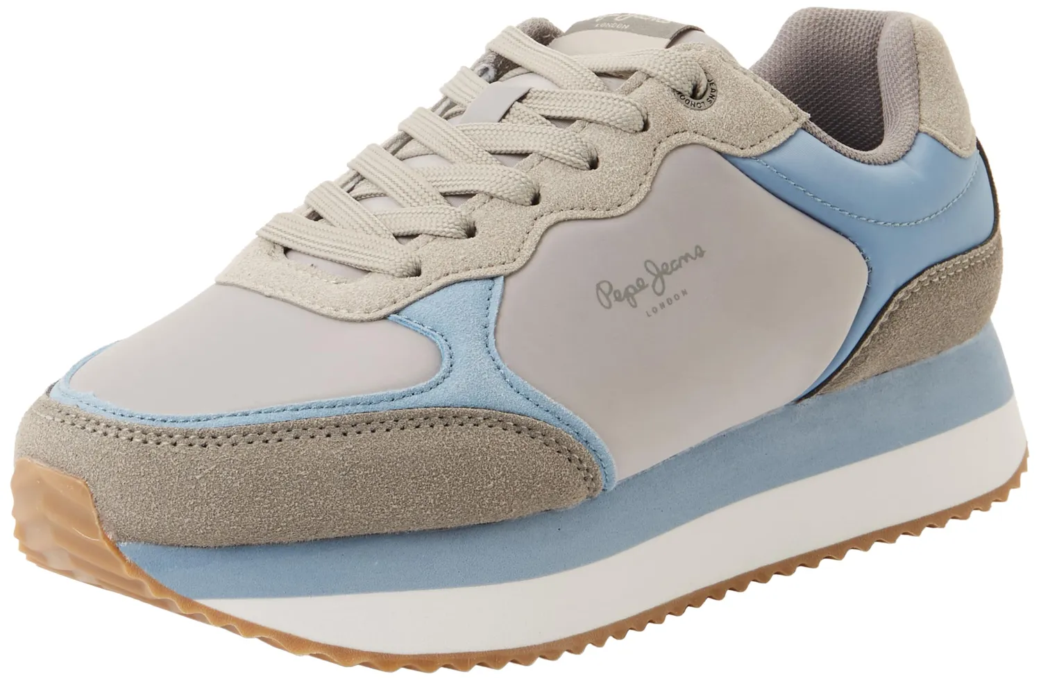 Pepe Jeans W High Runner Sneakers Donna Rosa Nudo 36