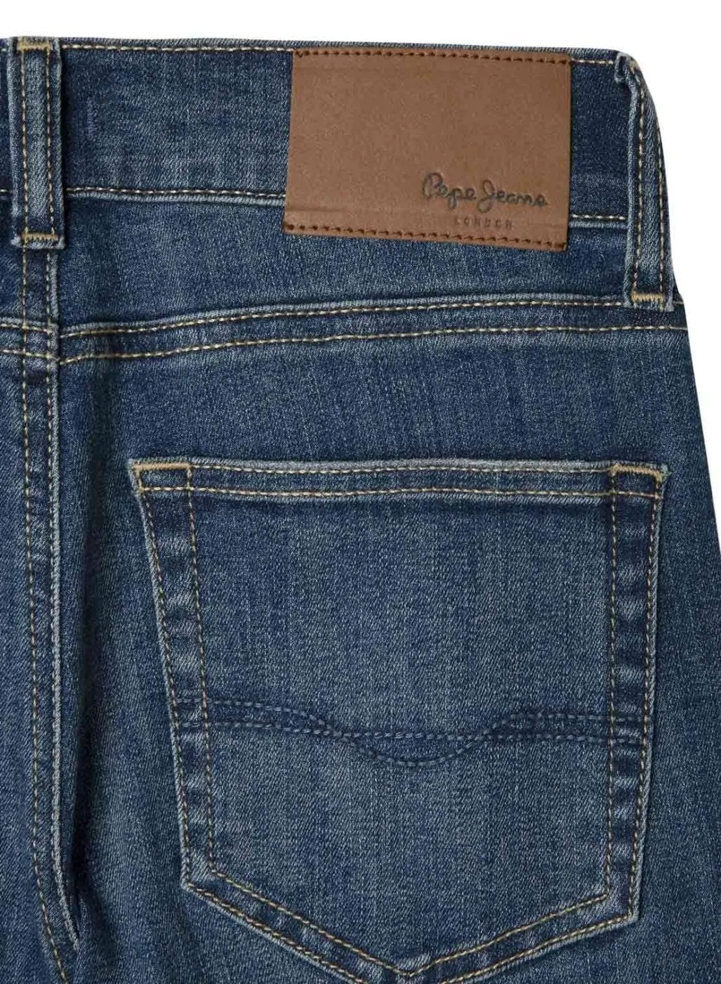 Pepe Jeans Straight Cashed jeans bambino 10 anni blu