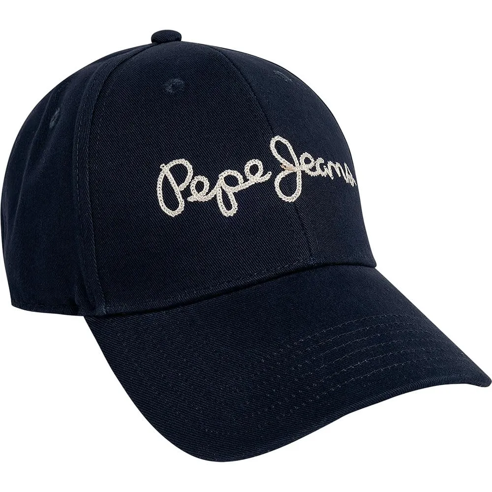 Pepe Jeans Mallon Cappellino Uomo Nero in Cotone