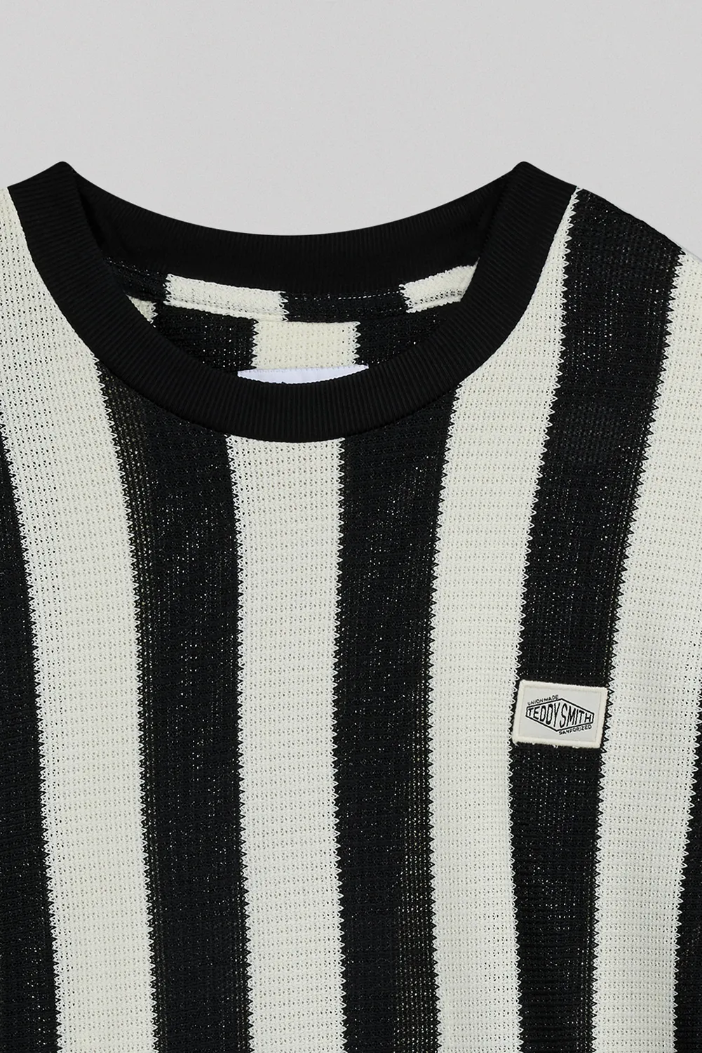 Teddy Smith T-Lanz MC t-shirt uomo crema a righe