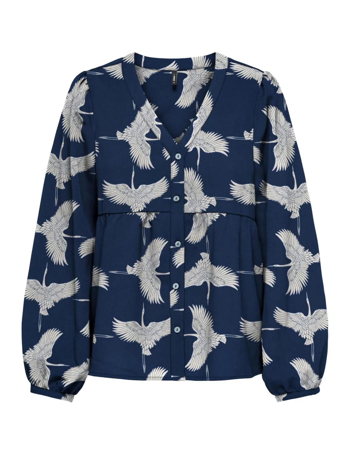 ONLY Onlnova Ebba top donna manica lunga viscosa