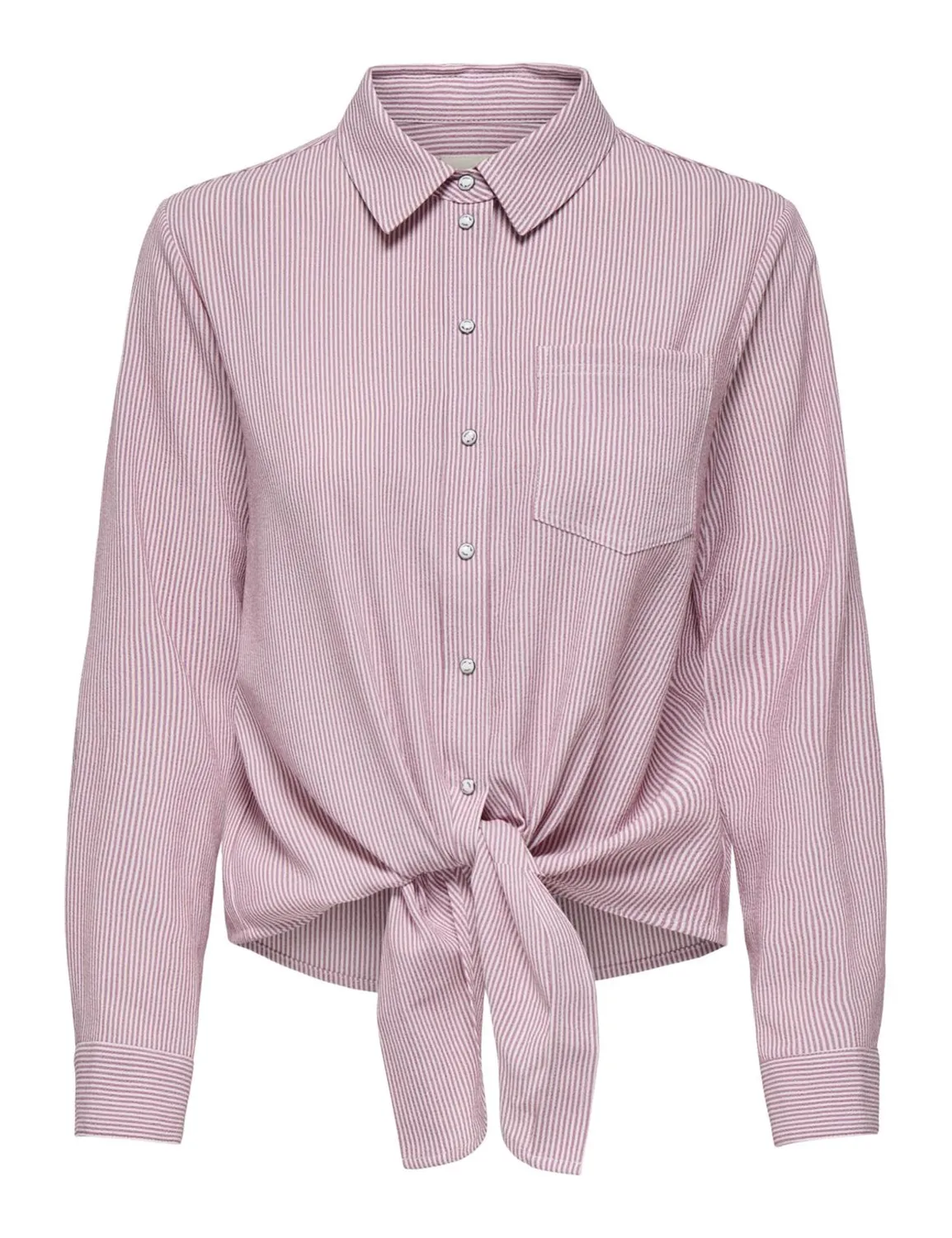 ONLY ONLLECEY top donna Cloud Dancer rigato