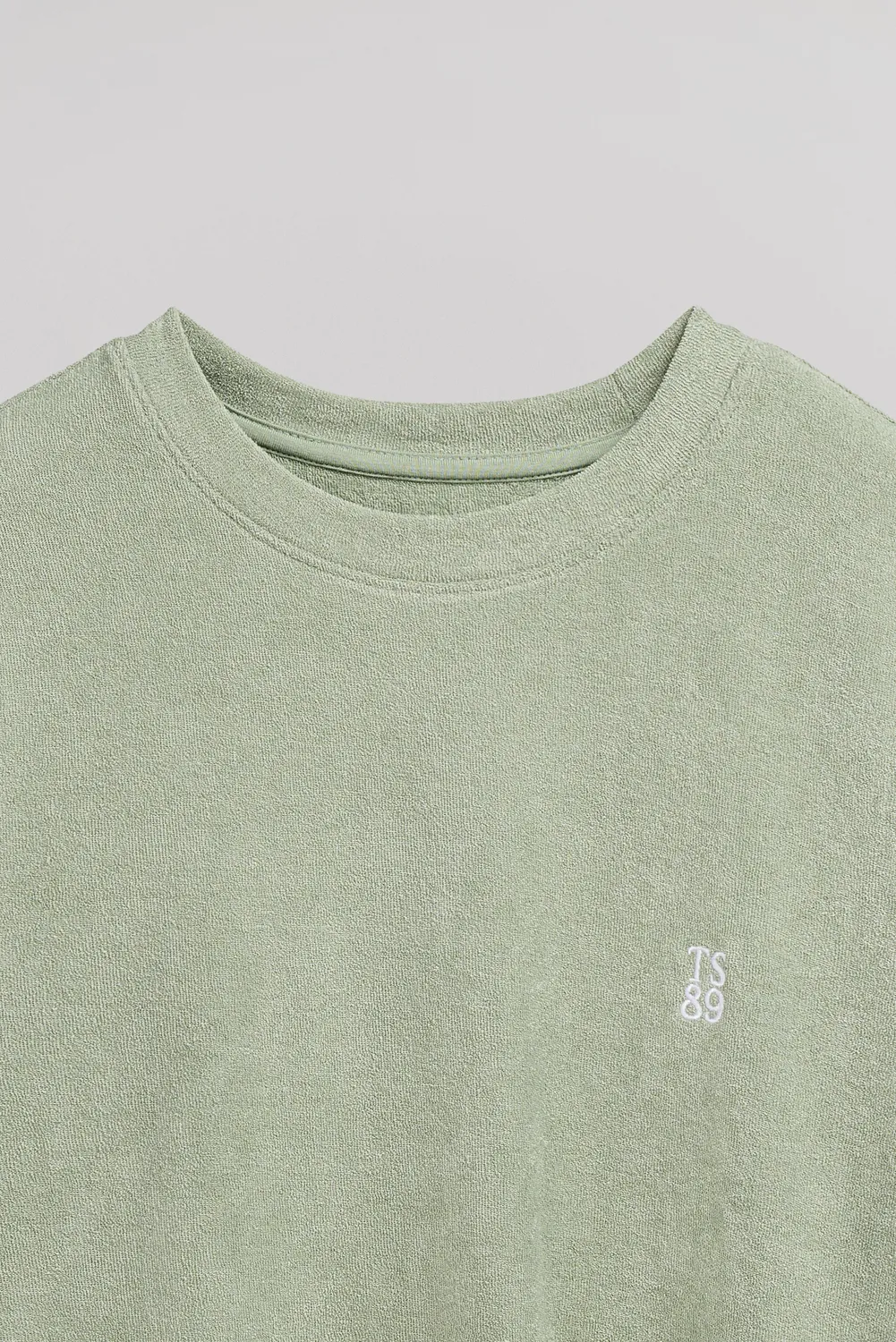Teddy Smith T-Bobbles MC t-shirt verde spugna uomo
