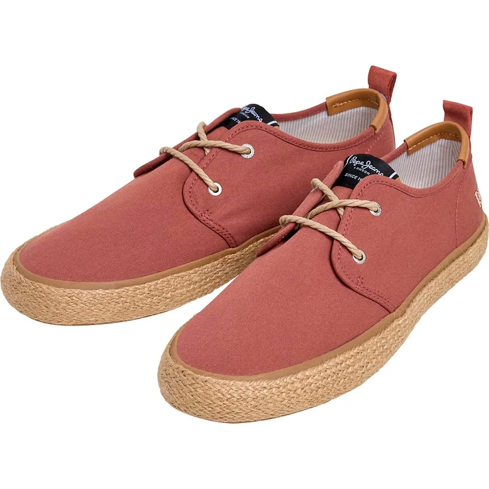 Pepe Jeans Port Bay M scarpe uomo blucher cotone blu navy
