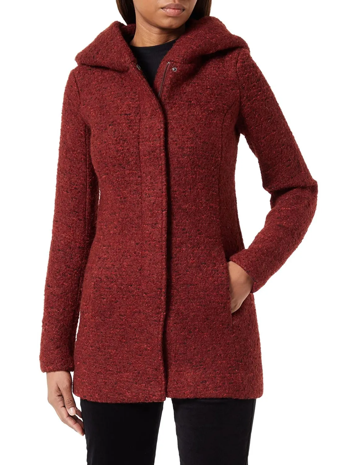 Only Onlsedona coatigan donna grigio cappuccio