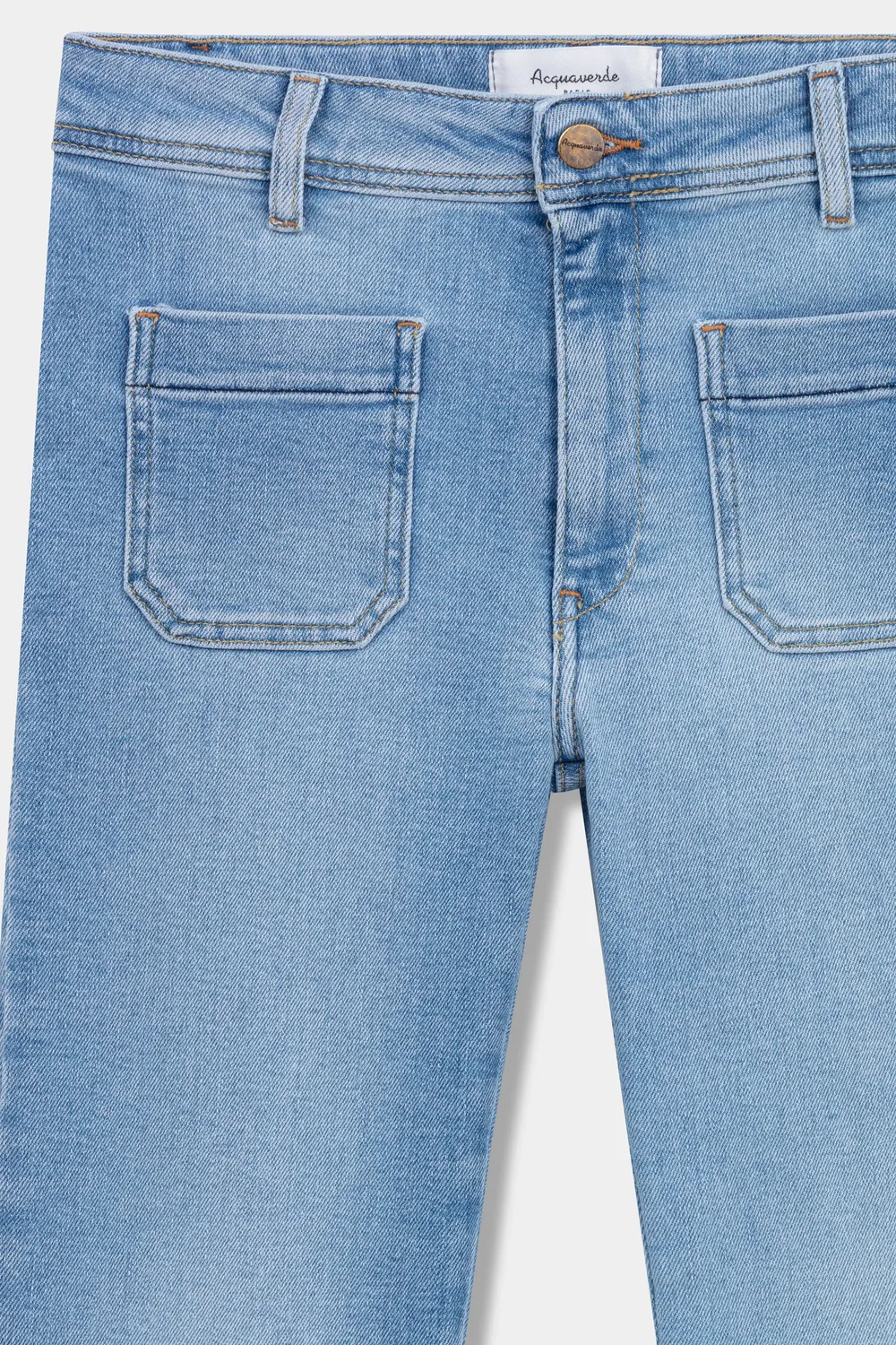 Acquaverde Carlotta jeans cropped light used