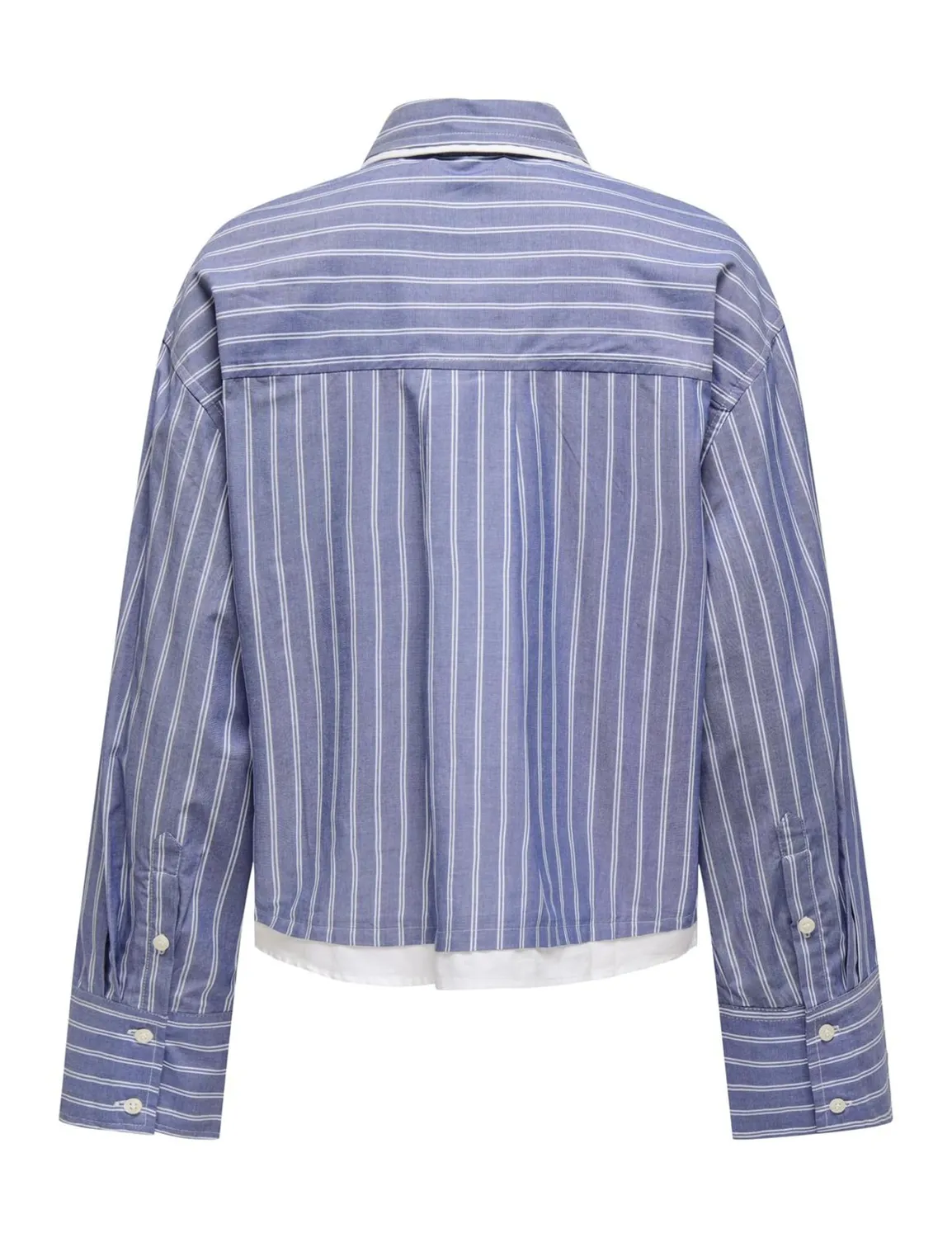 Only Onlblanca Life camicia donna manica lunga M