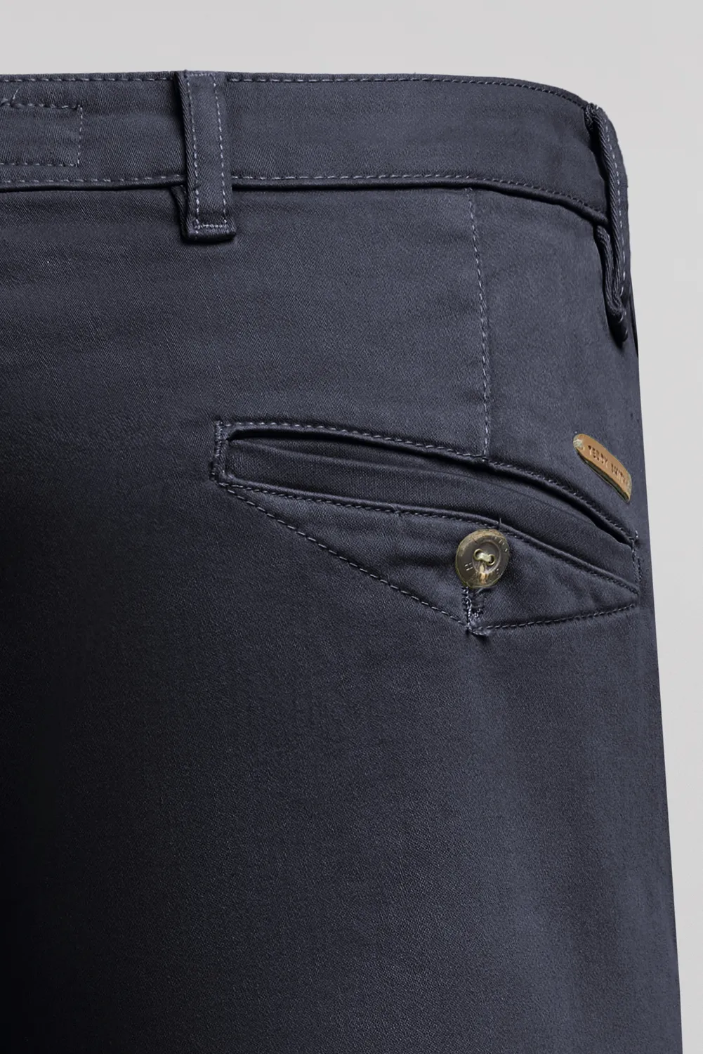 Teddy Smith Pallas Chino Dark Navy pantalone uomo slim