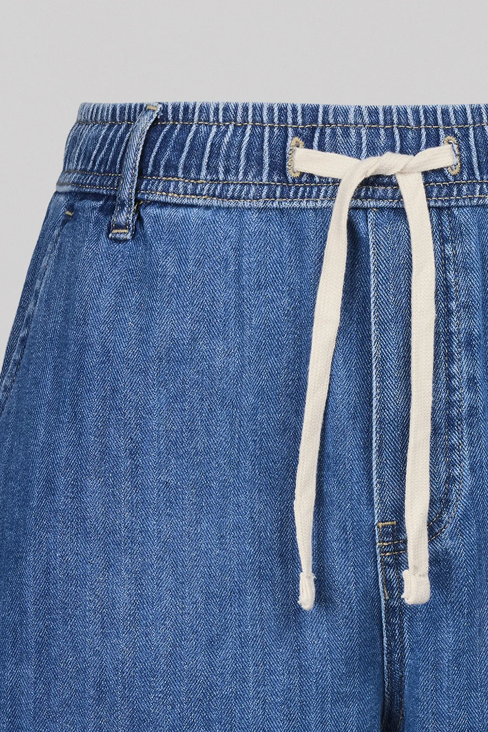 Teddy Smith S-Anton shorts uomo indigo denim elasticizzato