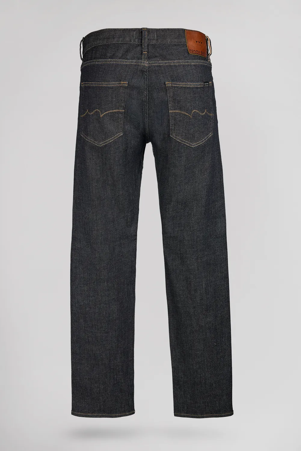 Teddy Smith Rock Selvedge Jeans Uomo Blu Scuro L32