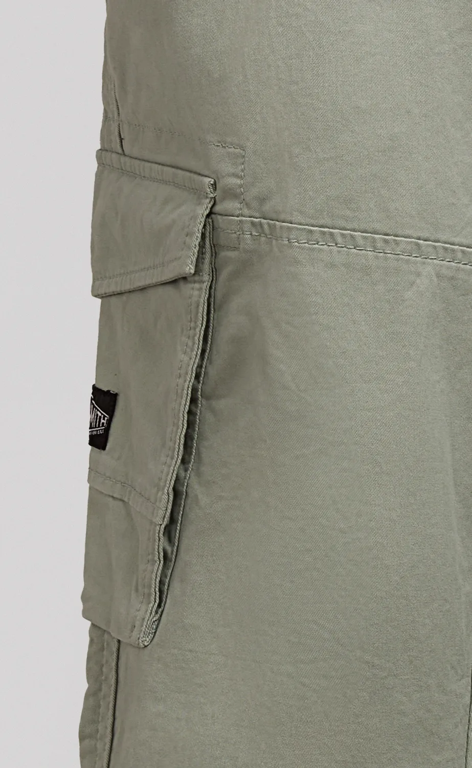 Teddy Smith P-Murray Cargo Pantalone Bambino Verde Cotone