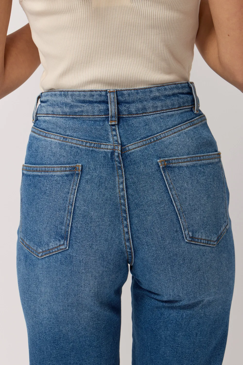 Acquaverde Richie Jeans Flare Vintage Worn