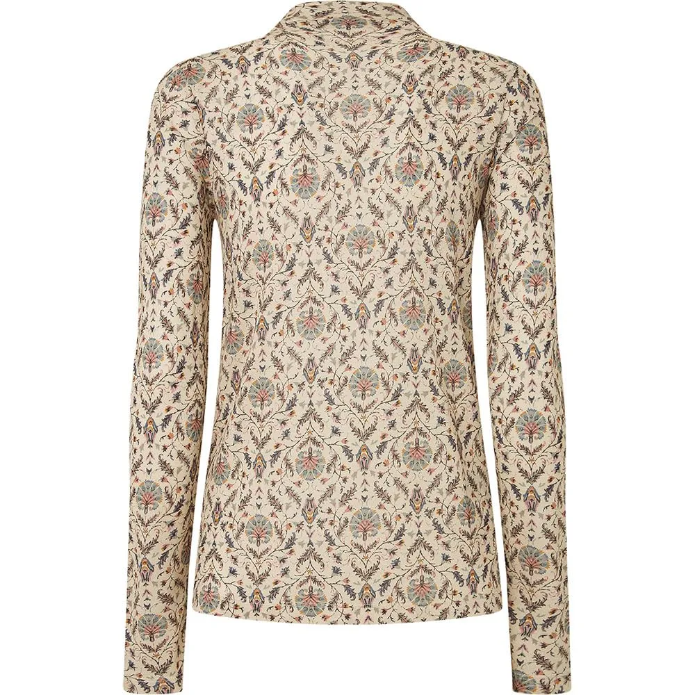 Pepe Jeans Eurice T-Shirt donna M maniche lunghe logo