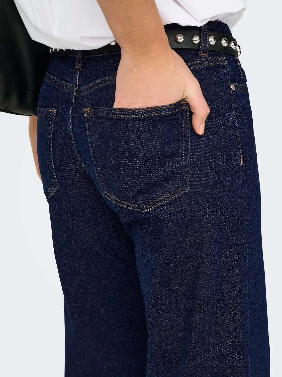 ONLY Onljudy Jeans Wide Leg Donna Vita Bassa M