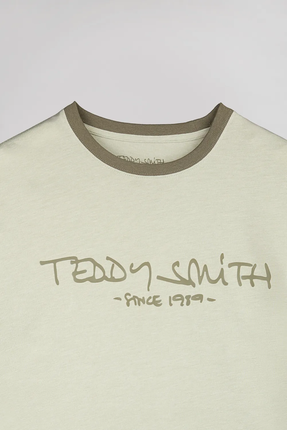 Teddy Smith Ticlass MC t-shirt uomo verde salvia
