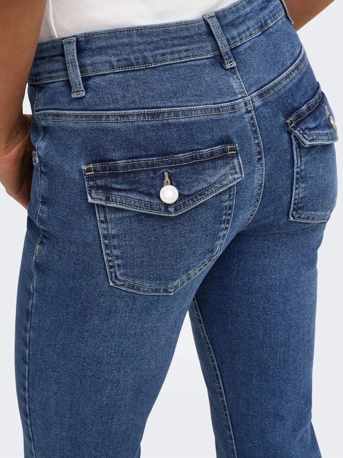 ONLY ONLPHOEBE jeans flare vita bassa 28W / 30L