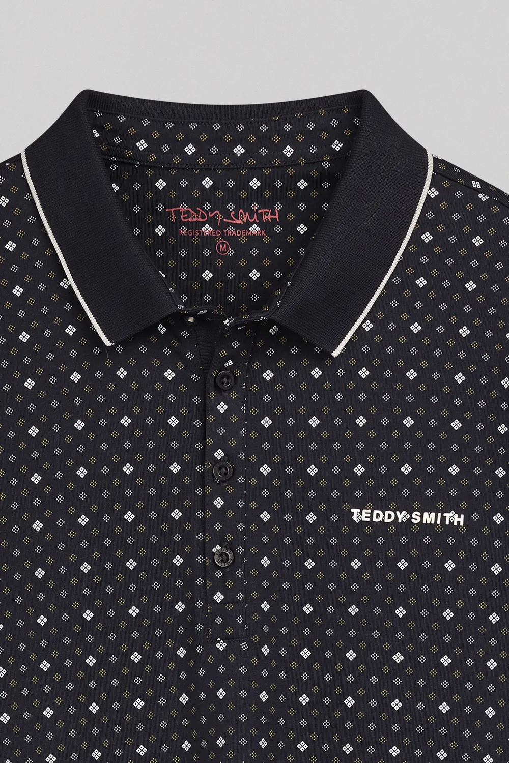 Teddy Smith Pasy 2 Polo Uomo Blu Navy Piqué Cotone