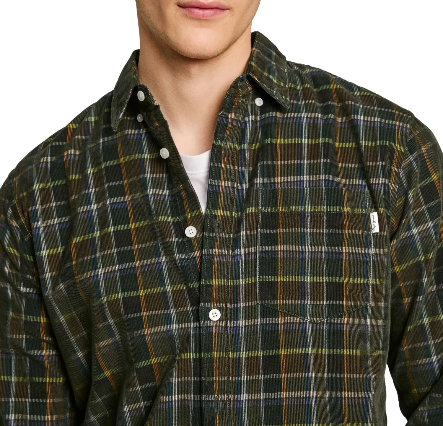 Pepe Jeans Max felpa uomo con cappuccio verde militare
