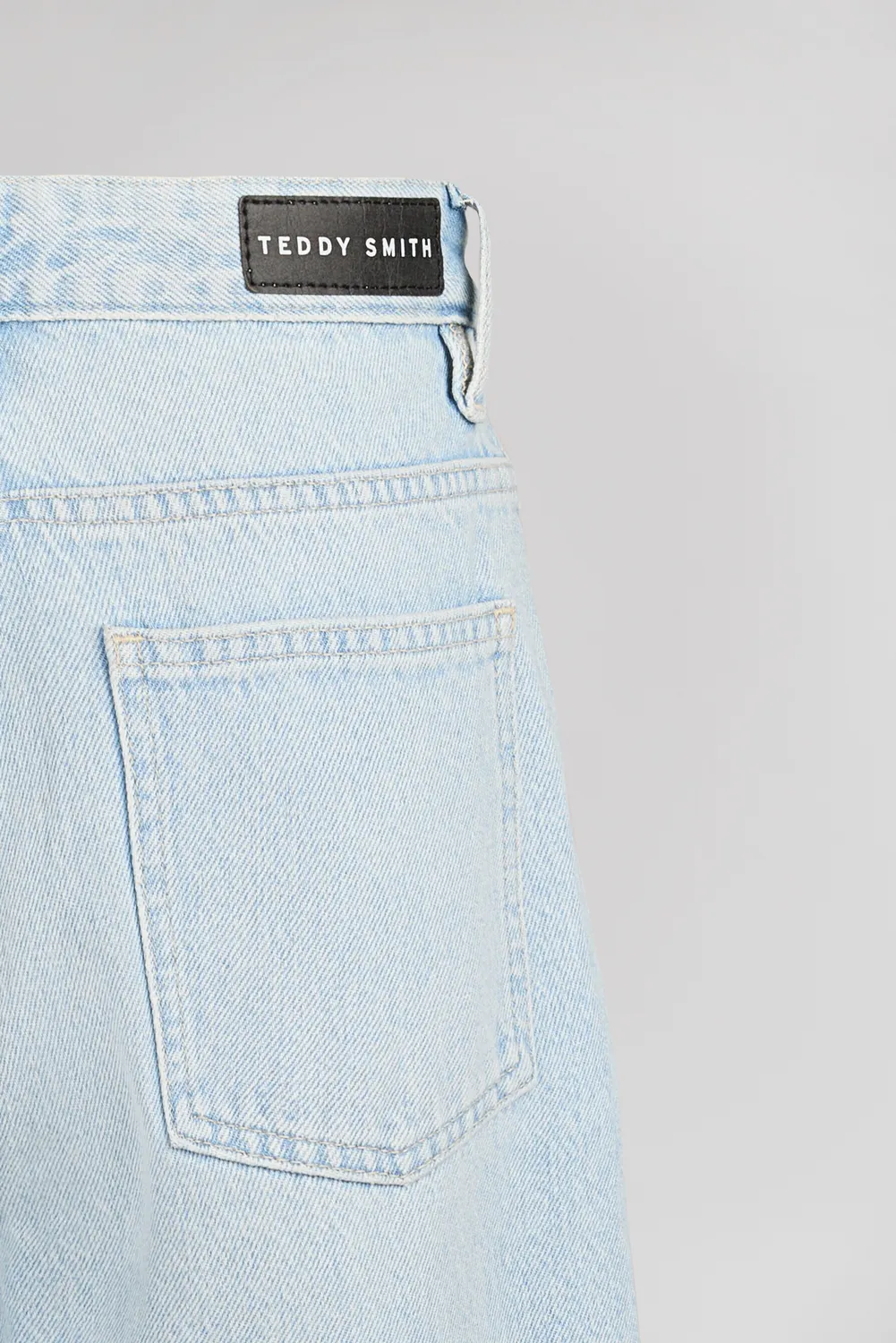 Teddy Smith P-Electra JR jeans bleached vita alta