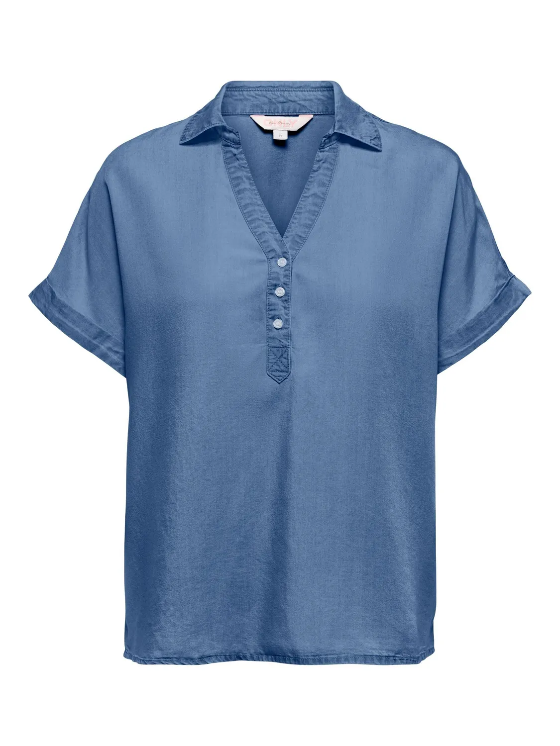 ONLY Onlcharis Life camicia donna maniche corte
