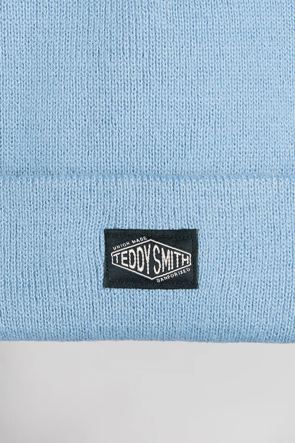 Teddy Smith B-Neo berretto coste blu grigio uomo