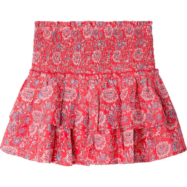 Pepe Jeans Hallie Minigonna Ragazza Rossa Smock 12 Anni