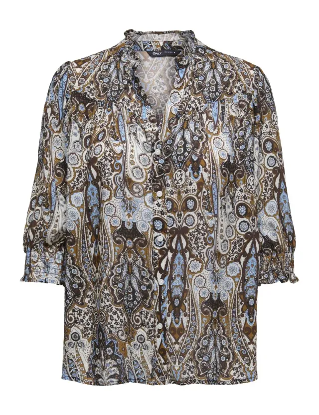 ONLY Onlraya 3/4 Shirt Wvn Camicia L Maniche 3/4