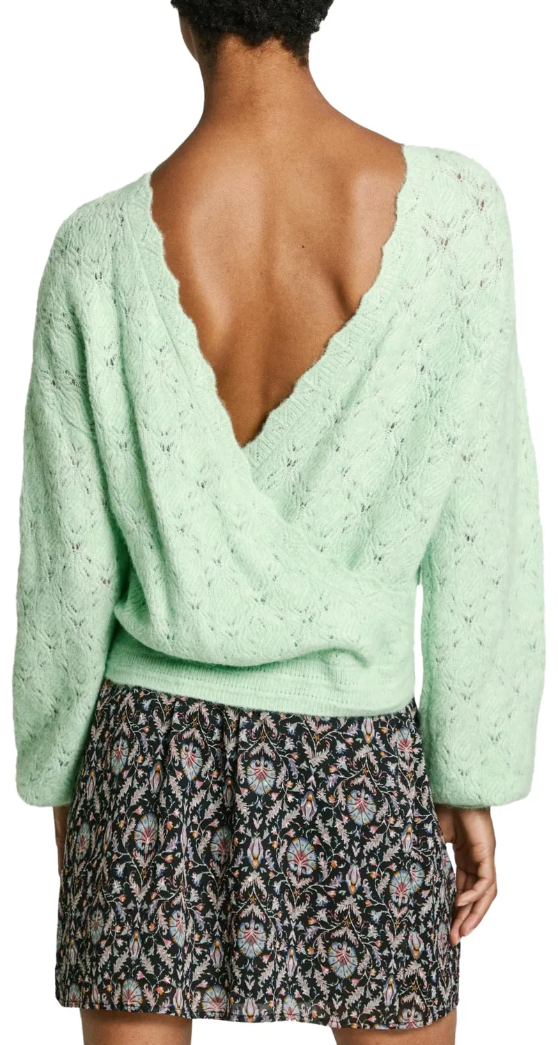 Pepe Jeans Helen Wrap Maglia Donna Reversibile Traforata
