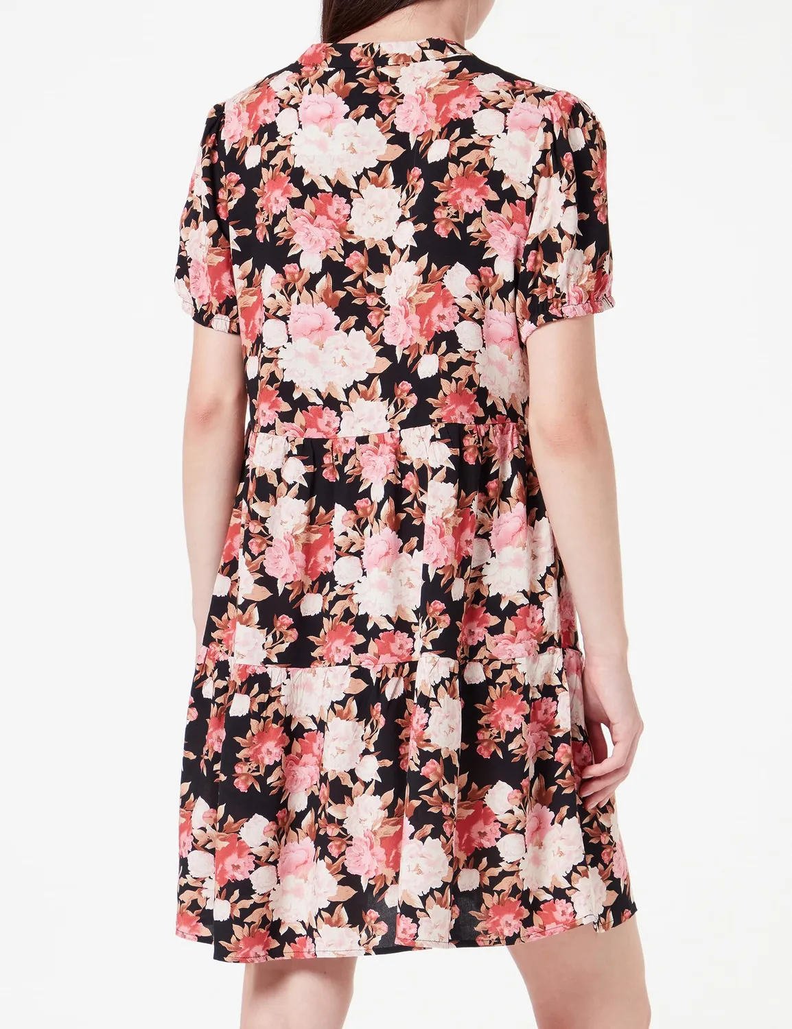 ONLY Onlnova Life S/S Thea Dress AOP Ptm vestito maniche corte