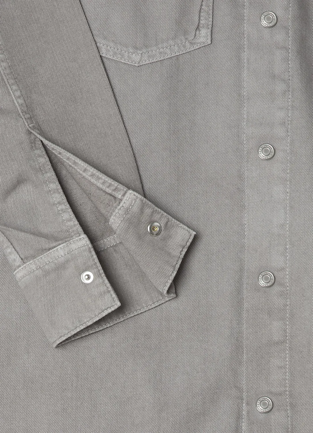 Pepe Jeans Regular Overshirt camicia denim grigio