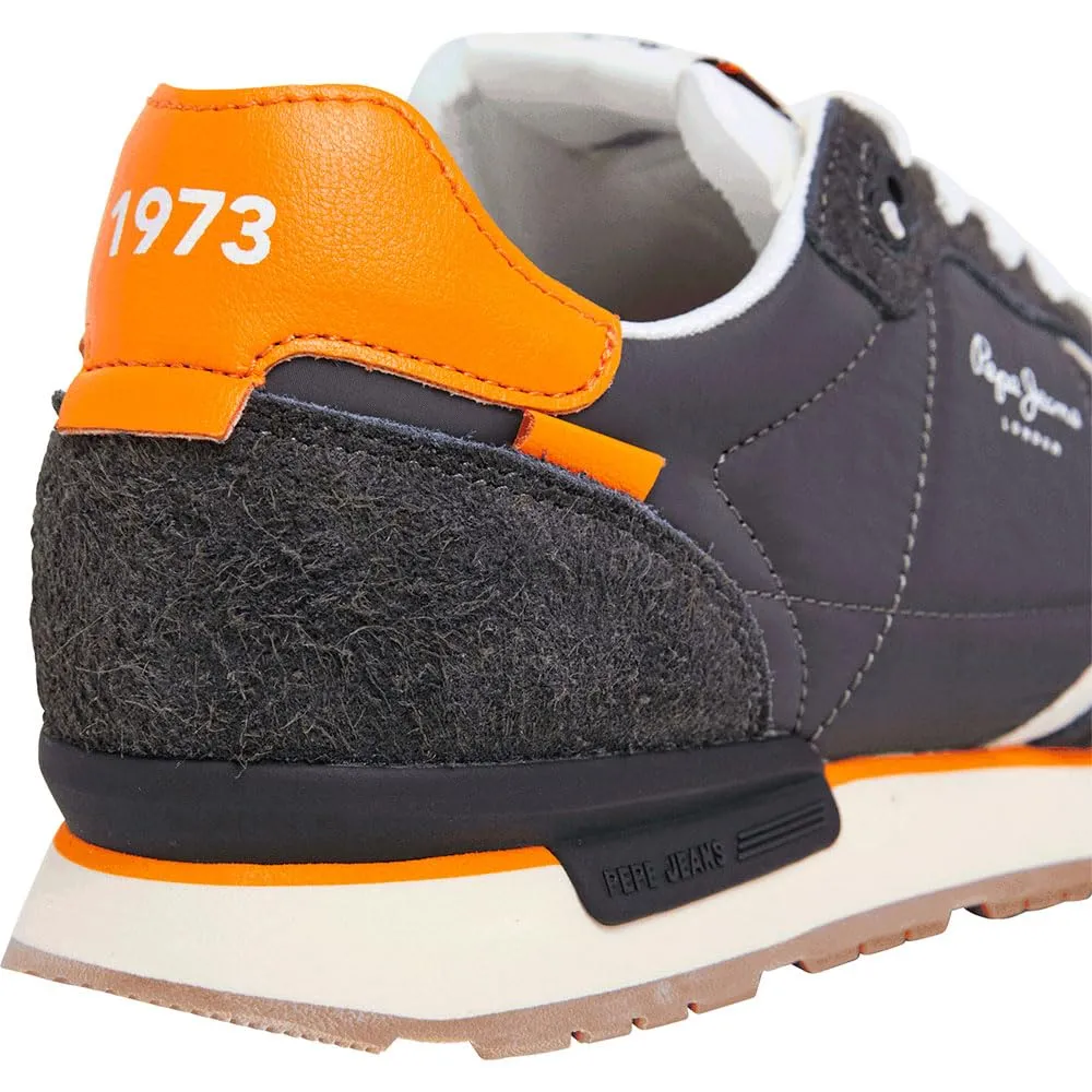 Pepe Jeans Brit Fly M sneakers uomo 7 UK nero scamosciata