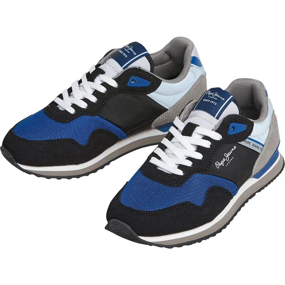 Pepe Jeans London City B sneakers bambino 33 EU nero