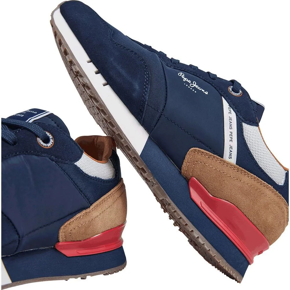 Pepe Jeans London Brand M sneaker uomo pelle EVA retro