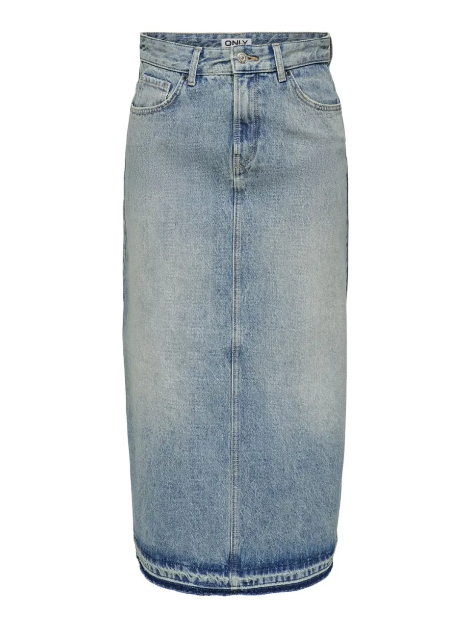 ONLY Onlnelia MW Maxi gonna denim blu medio XL