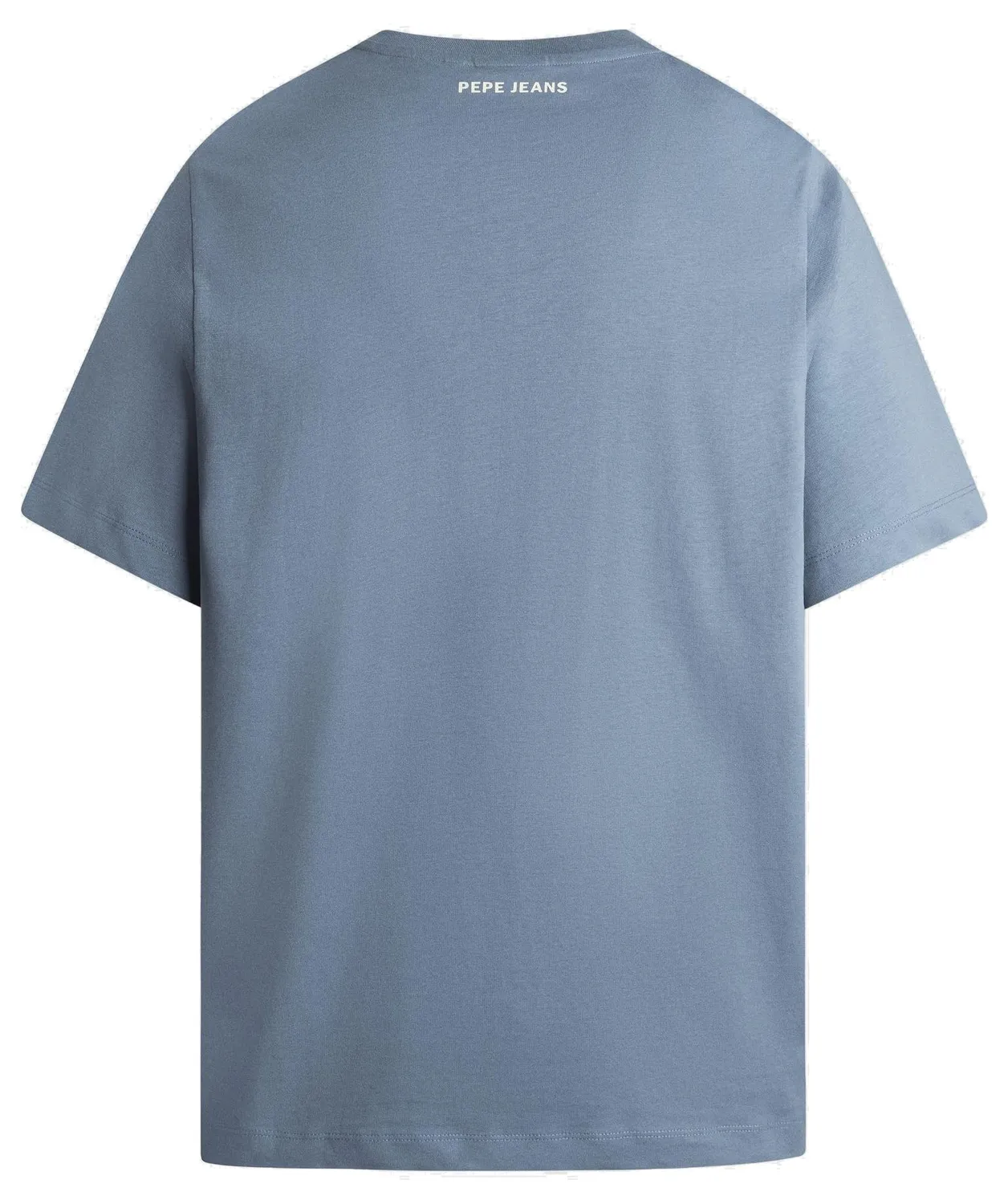 Pepe Jeans T-Shirt Uomo Cotone Logo Squadra Blu XXL
