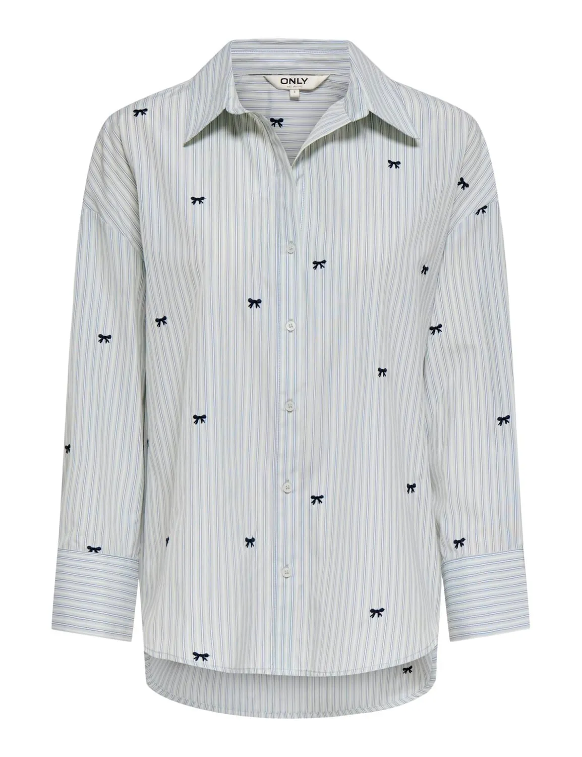 ONLY Onloregon camicia donna tinta unita