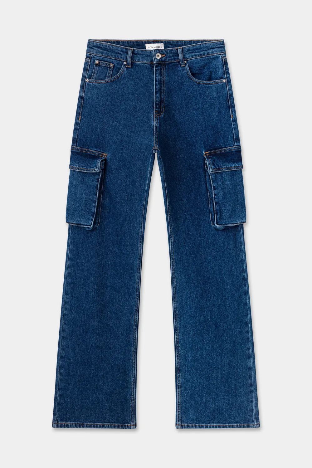 Acquaverde Battle Heavy Stone jeans cargo 7 tasche
