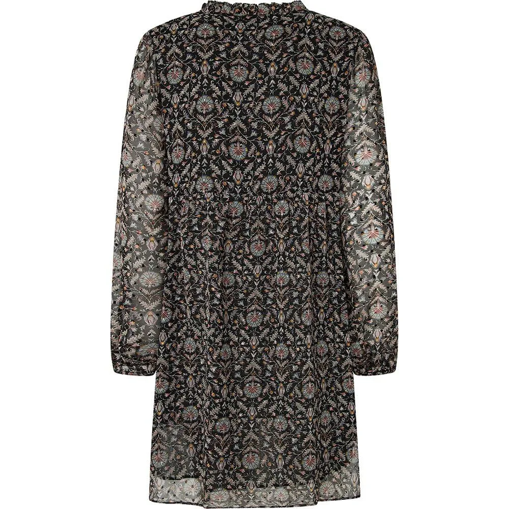 Pepe Jeans Pomme vestito donna M corto chiffon plumeti