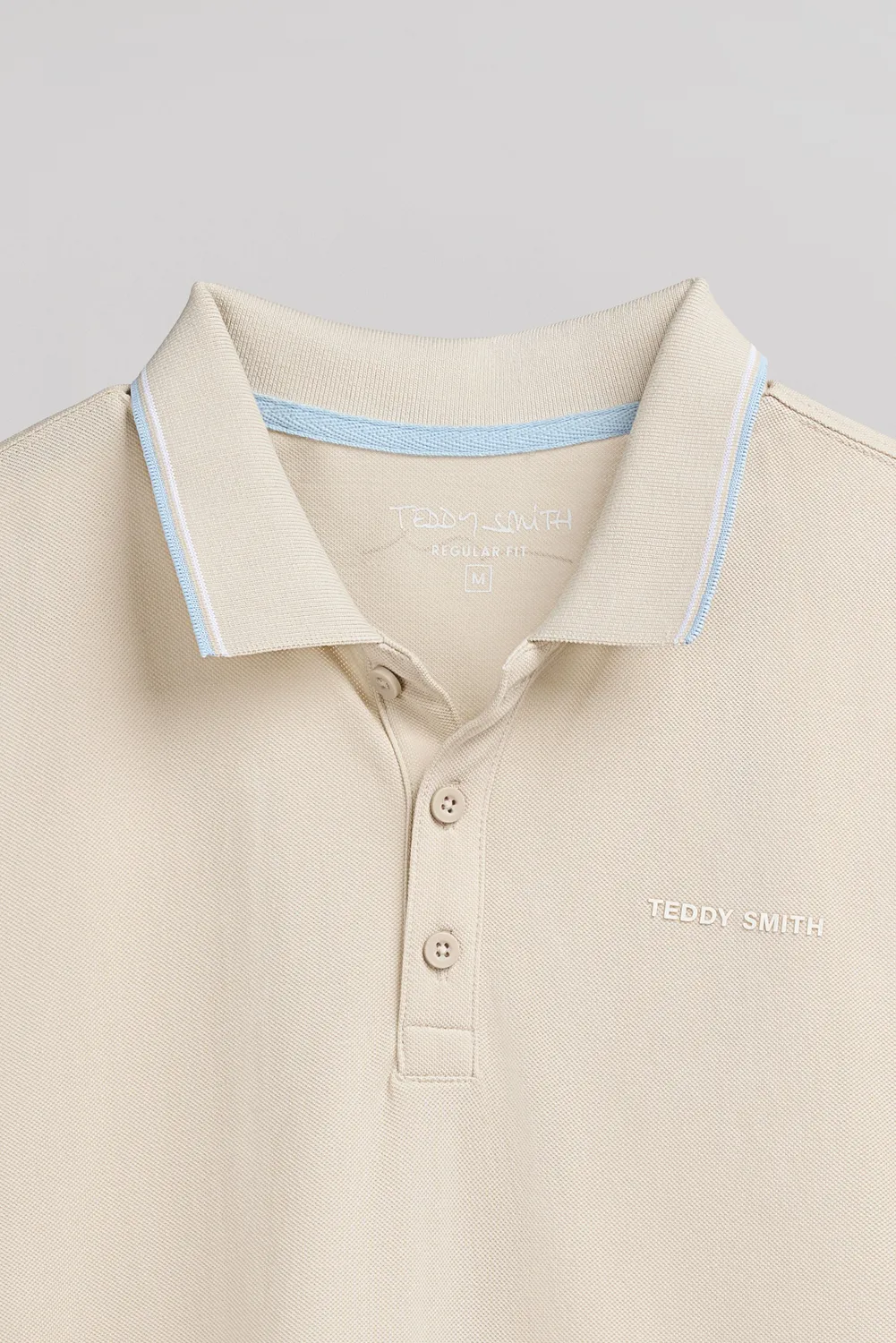 Teddy Smith Pasian 2 polo beige clair uomo