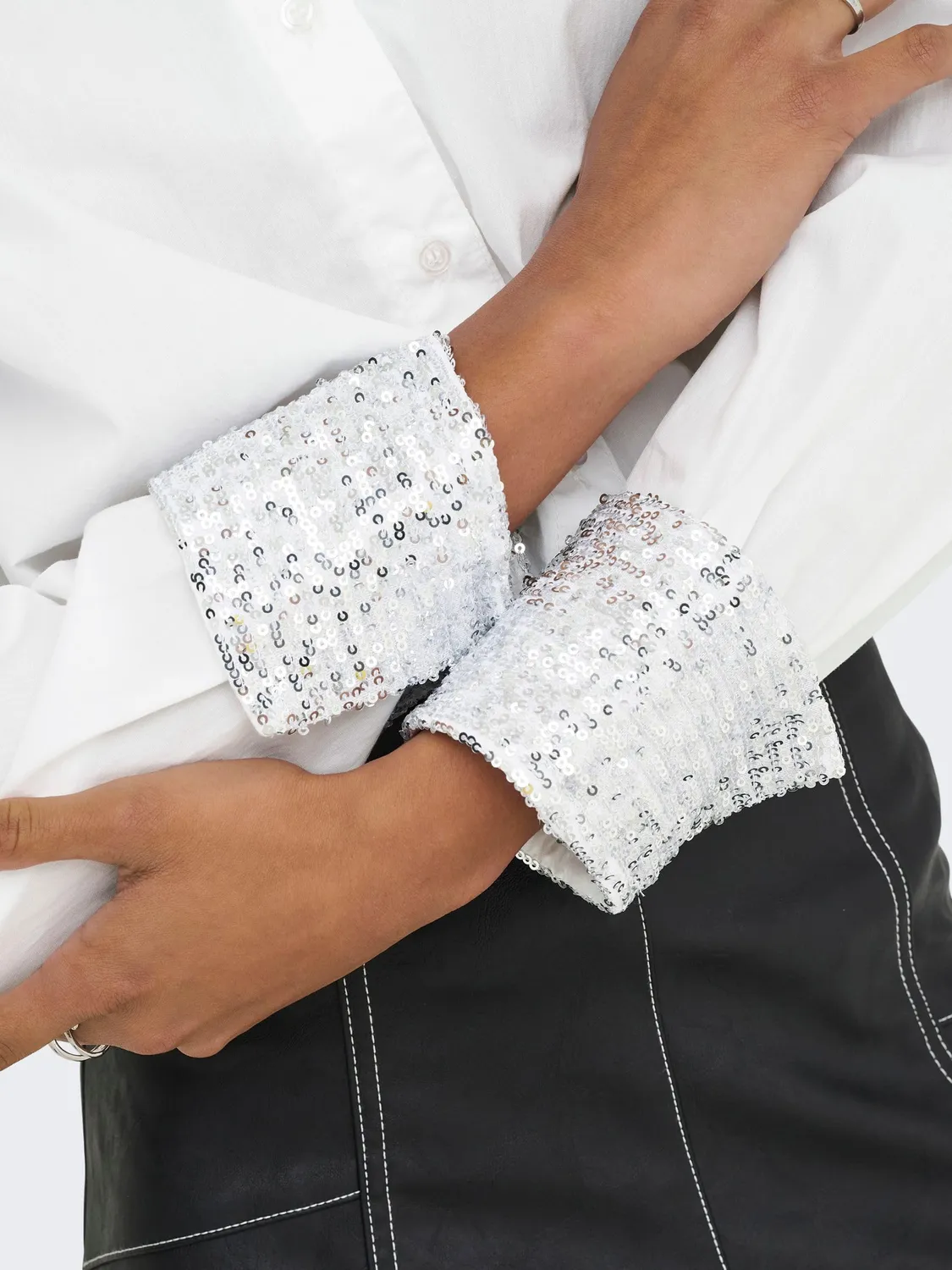 ONLY Onlpanama Sequines Mix Camicia Donna S Paillettes